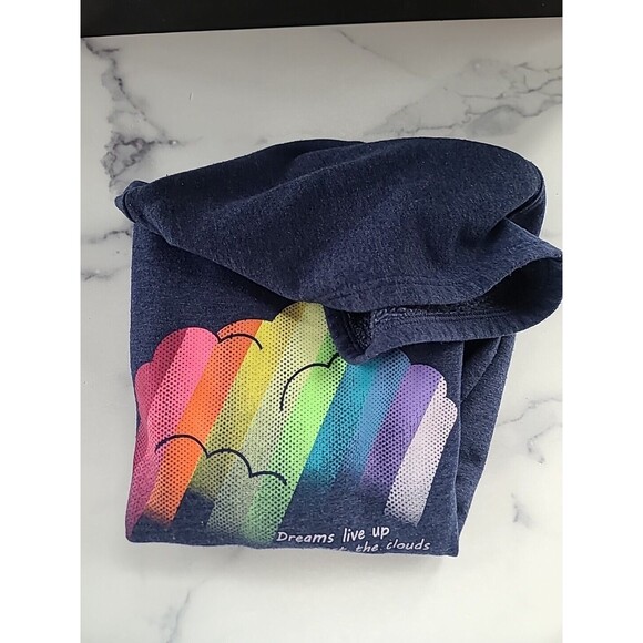 Cat And Jack Dreams Live Up Past The Clouds Sweatshirt Size L (10/12) - Picture 1 of 10